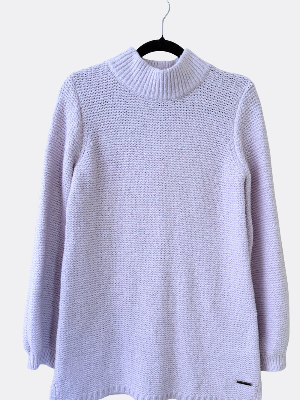 Carve Designs Heaven Lavender Knit Turtleneck Pullover Women’s Medium NEW - Picture 3 of 12